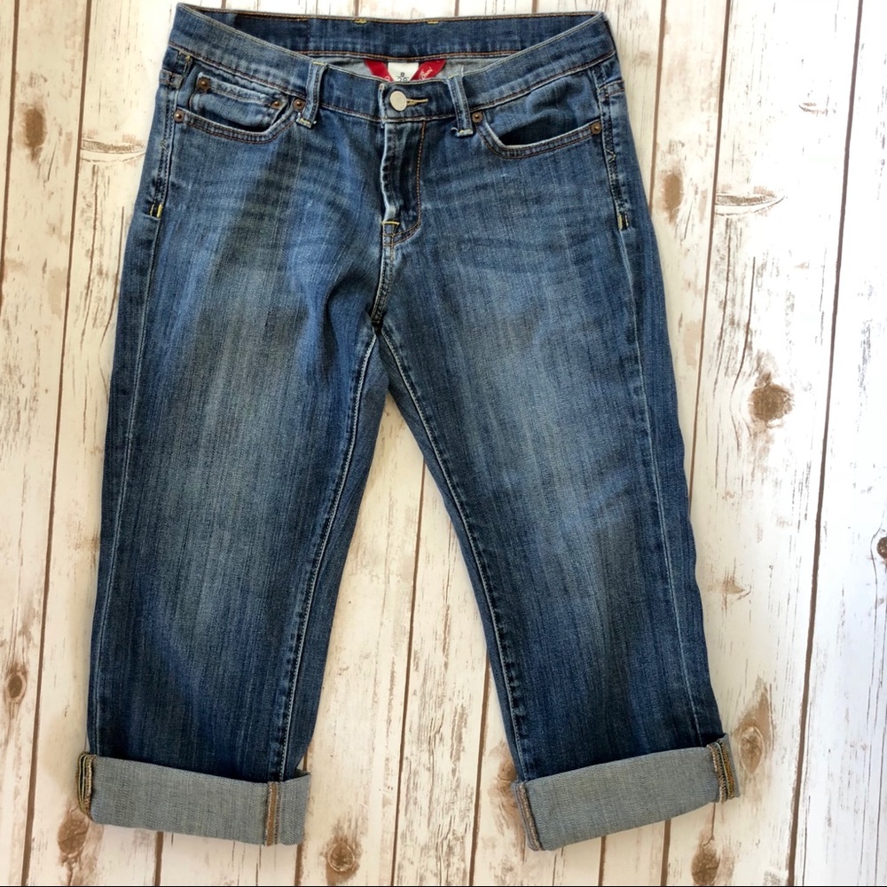 LUCKY BRAND denim jeans cropped women’s size 8